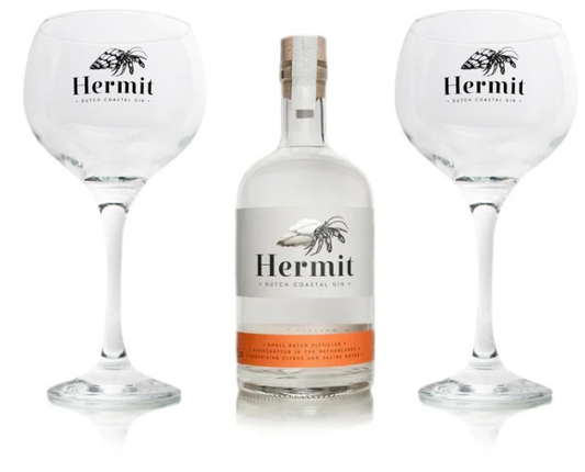 Hermit Luxury Deal 2-glass & 1-bottle