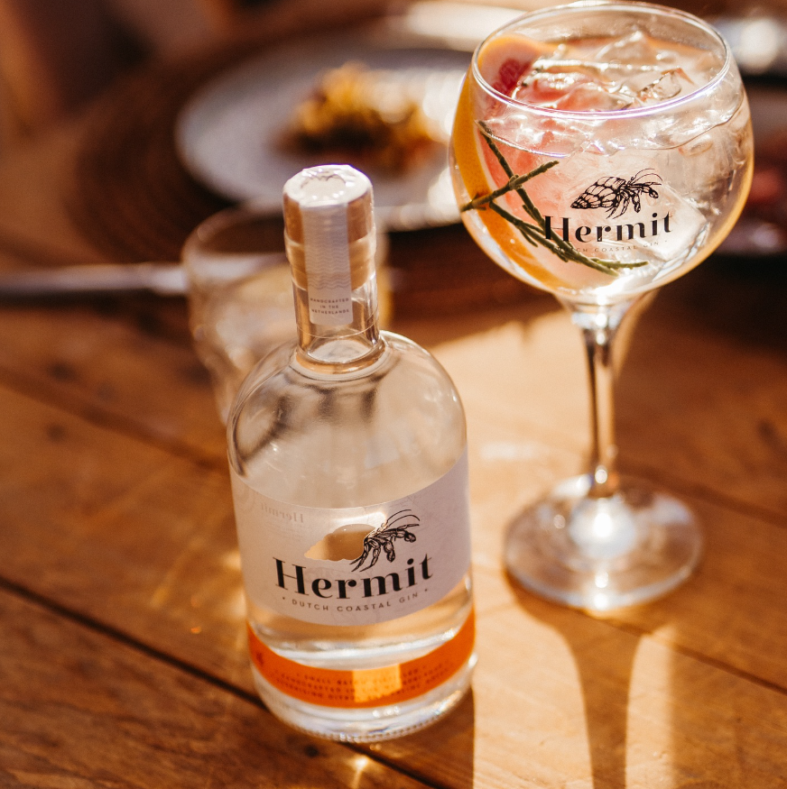 Hermit Dutch Coastal Gin with Giftbox